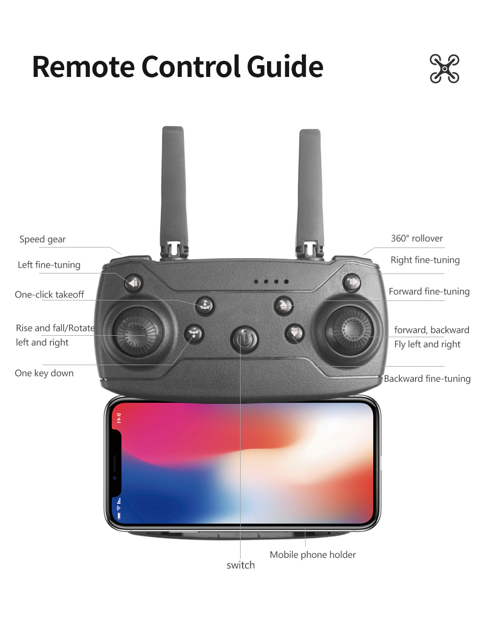 XKJ-K13-MAX-WiFi-FPV-mit-HD-Doppelkamera-Altitude-Hold-Headless-Mode-zusammenklappbare-RC-Drohne-Qua-2016511-14